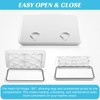 Datanly 2 Pcs Marine Boat Deck Hatch 24" x 14"