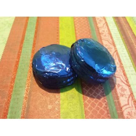 Chocolate Covered Oreo Cookies 100 Pieces BLUE Foil