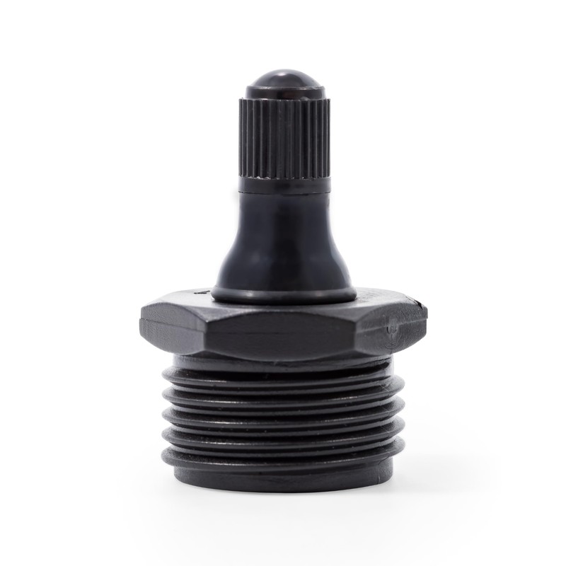 Camco RV Blow Out Plug with Schrader Valve - Features