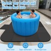 Nisorpa 85 Inch Hot Tub Mat Hot Tub Pad Foundation