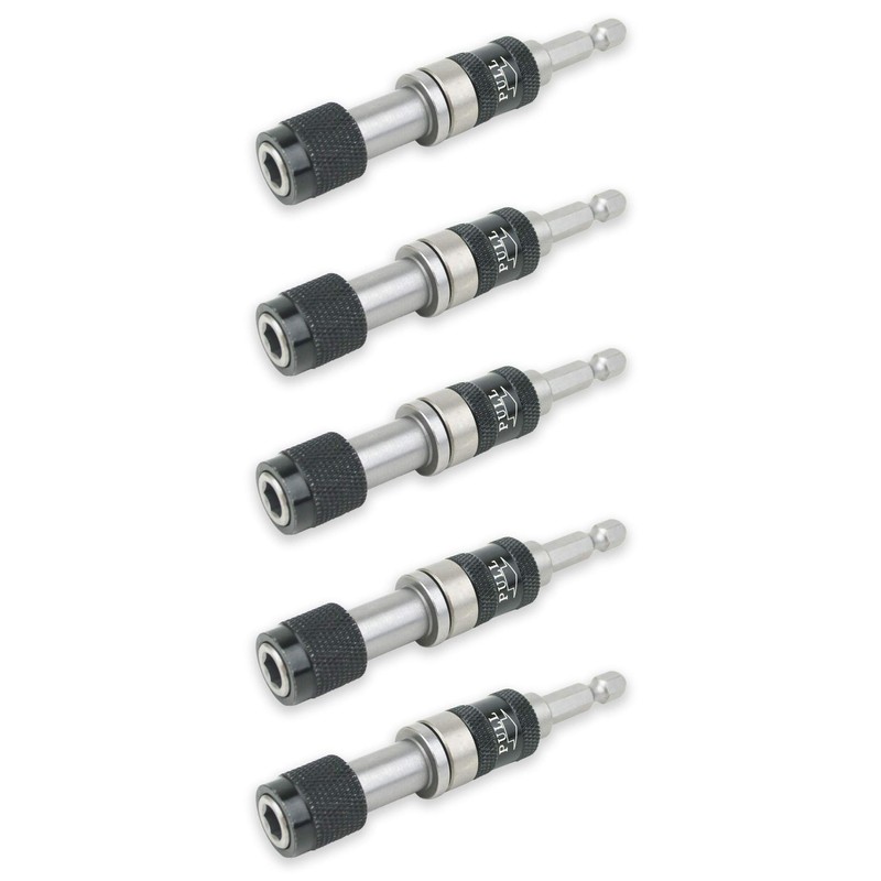 1/4" Swivel Hex Bit Holder with Locking Pivot and Quick