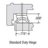 Truth EP28015 16" Standard Duty 4-Bar Stainless Steel Window Hinge