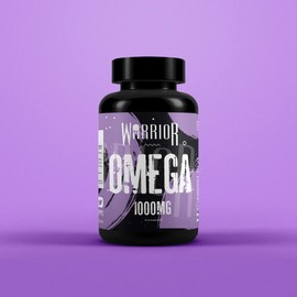 Warrior Warrior Omega Fish Oils 1000mg - 60 Softgel Capsules - Omega 3 Essential Fatty Acids Supplement - May Help Maintain: Healthy Skin, Hair, Teeth, Gums, Bones, Joints, and Immune System