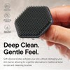 Juego Cepillos Exfoliantes Multifuncionales Silicona Diseño Doble Cara Limpieza Espalda