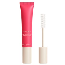 Hair Cactus Fruit 3-in-1 Hair Styling Cream & Flyaway Taming Wand – Sleek Finish, Frizz Control, Edge Smoothing & Hair Shine | Natural Oils Formula | Lightweight, Non-Greasy, Travel Size Styling Stick