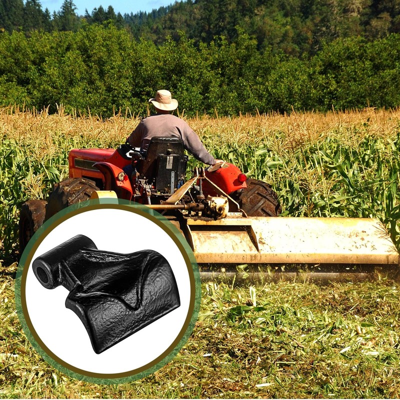 Threlaco 5 Pack 3" Wide Replacement Steel Flail Hammer Blade