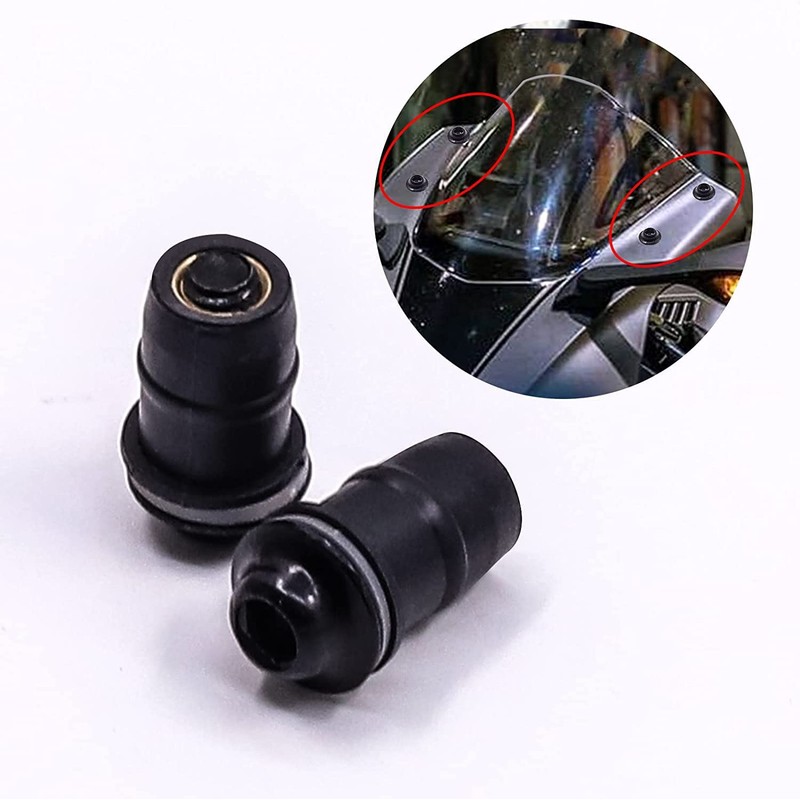 10 x Windscreen Motorcycle Universal Screws for Windshield M5 Motorcycle