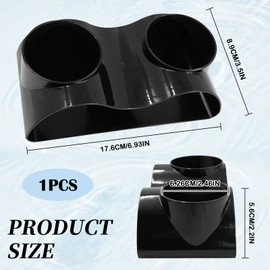 Vidoxdu Aquarium Cave, Fish Tank Caves for Hiding, Aquarium Underground Tunnel Cave, Fish Tank Decorations, Dual Opening Fish Cave Design for Community Fish Tanks, Shrimp Farms and Reptile Farms