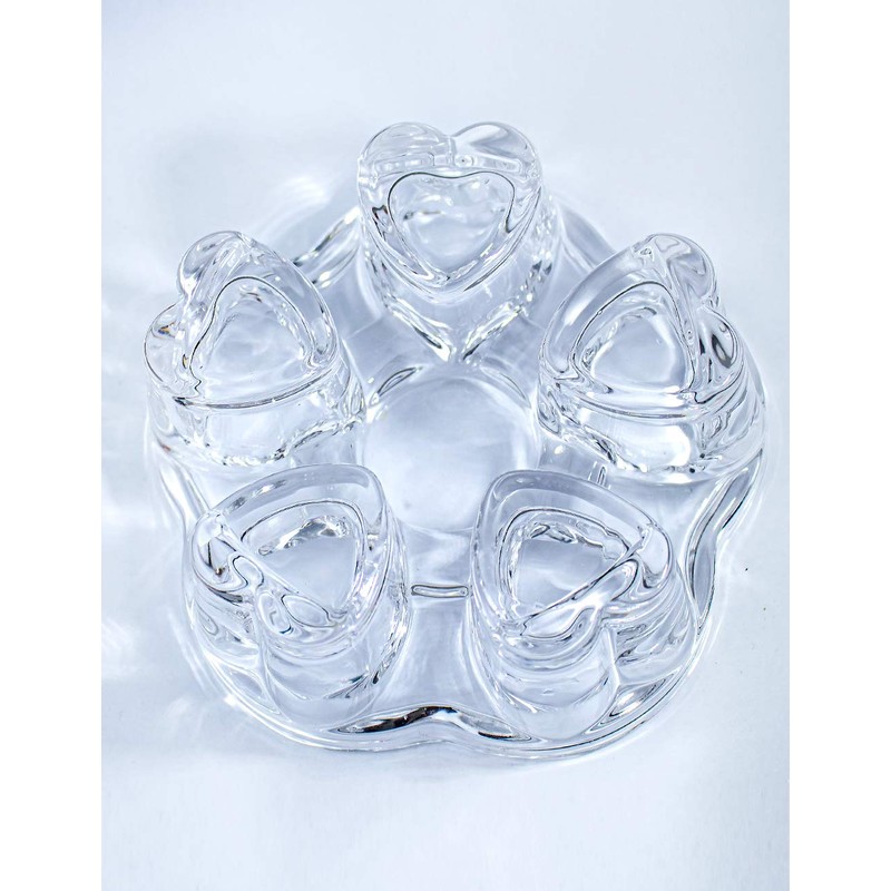 Dahlia Borosilicate Glass Teapot Warmer