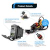 USB Tpye C Rocker Switch Fit for Polaris RZR Ranger