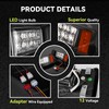 Panglong Club Car DS LED Headlight Kit with Adapter Wire,