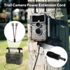 Trail Camera Power Cable, 5.5x2.1mm DC, Compatible with Stealth Cam,
