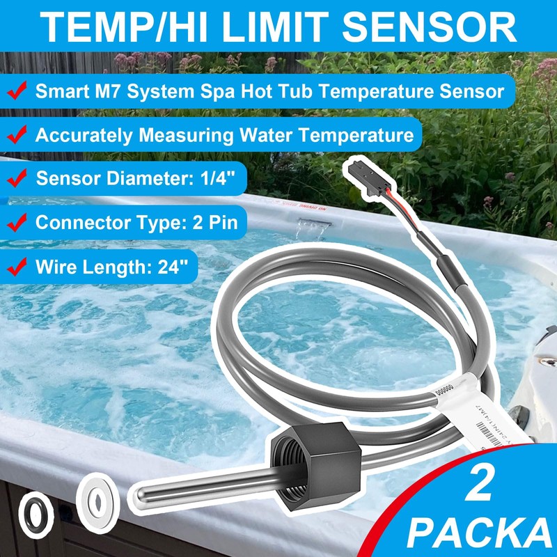 Hot Tub Sensor Kit Fit for Balboa Spa Heater M7