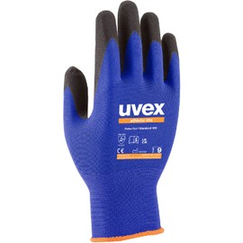 Uvex Athletic Lite Men's Work Gloves - 3 Pairs of Assembly Gloves - 08/M