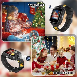 jianyana 4G Kinder Smartwatch mit GPS und Telefon, Kinder Smartwatch mit SOS, Wecker, Musik-Player, Kamera, Spiele, Kids Smart Watch für 3-14 Jahre Jungen Mädchen Geburtstagsgeschenke