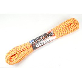 BORED? PARACORD! Brand Paracord/Parachute Cord 7-Strand, 550 Lb. Break Strength Guaranteed U.S. Made, Type III - Tutti Frutti Paracord (100 feet)