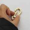 FUSSED 2-Piece Key Chain, Car, Motorcycle, Carabiner, Hook, Keyring, Men's,