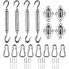 HOMPER Awning Mounting Kit, Awning Accessories Mounting for Square Triangular