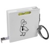 'Smart Goose' Keyring Tape Measure/Spirit Level Tool (KM00043787)