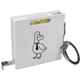 'Smart Goose' Keyring Tape Measure/Spirit Level Tool (KM00043787)