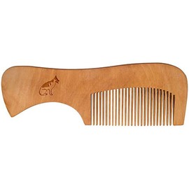 'German Shepherd' Wooden Comb (HA00028936)