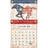 The LANG Companies Old Glory 2019 - Calendario de pared