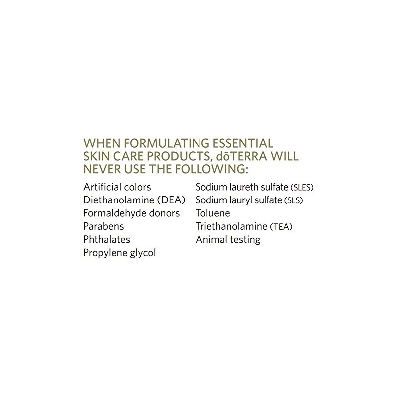 doTERRA - Hydrating Cream - Essential Skin Care Collection -