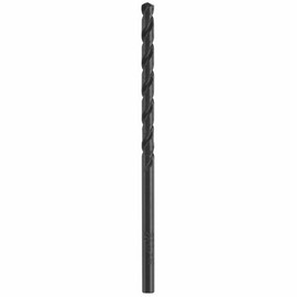 BOSCH BL4135 1-Piece 1/8 in. x 2-3/4 in. Fractional Jobber Black Oxide Drill Bit for Applications in Light-Gauge Metal, Wood, Plastic (Pack of 12)