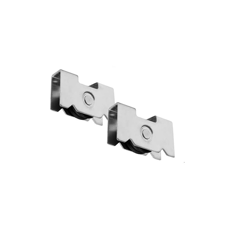 2 Carretillas De Aluminio Para Ventana Corrediza 3 Pulgadas