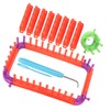 Knitting Loom Set Plastic Flexible Multifunctional Yarn Weaving Tool Accessories