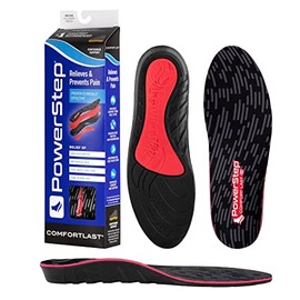Powerstep ComfortLast Full Insole, Black, Men's 11-12.5