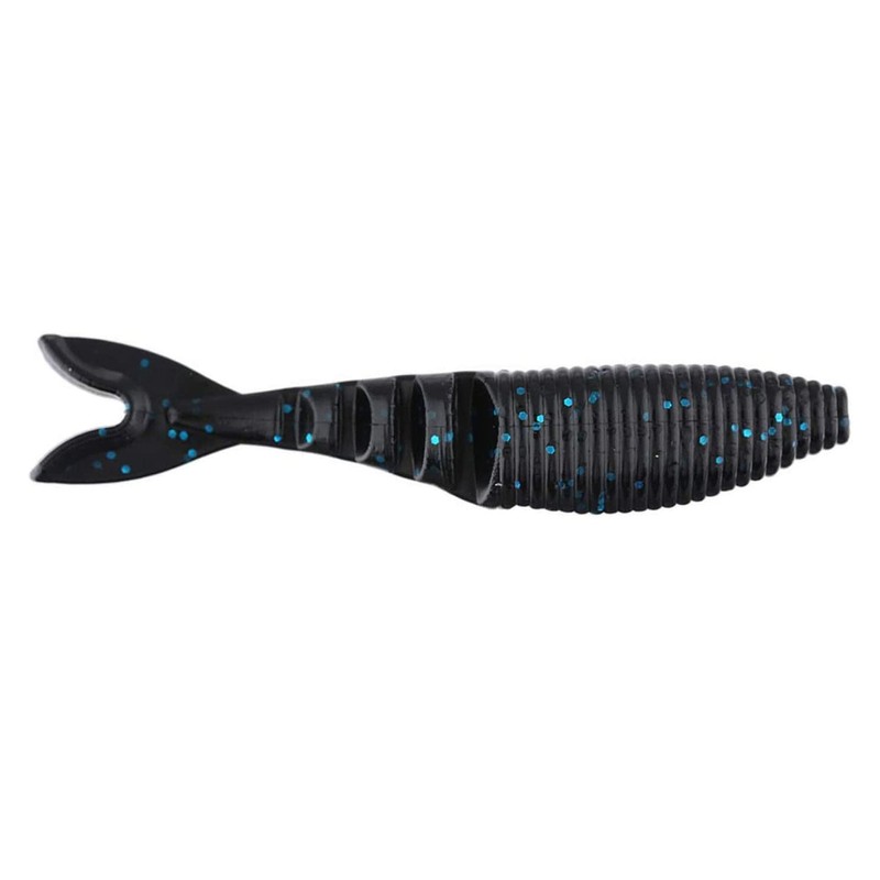 Gary Yamamoto 134-06-021 Zako Swimbait Artificial Fishing Bait, Black with
