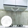 DOITOOL 8.26 Inch Round Range Hood Filter Net Replacement Oil