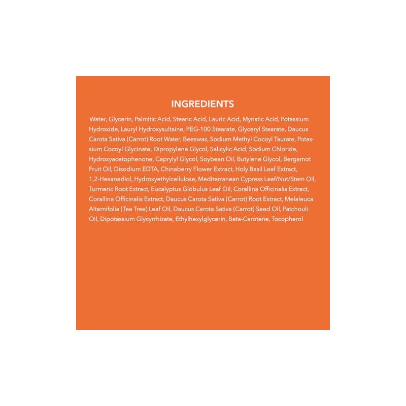 APRILSKIN - Carrotene Limpiador de espuma clarificante | Piel grasosa,