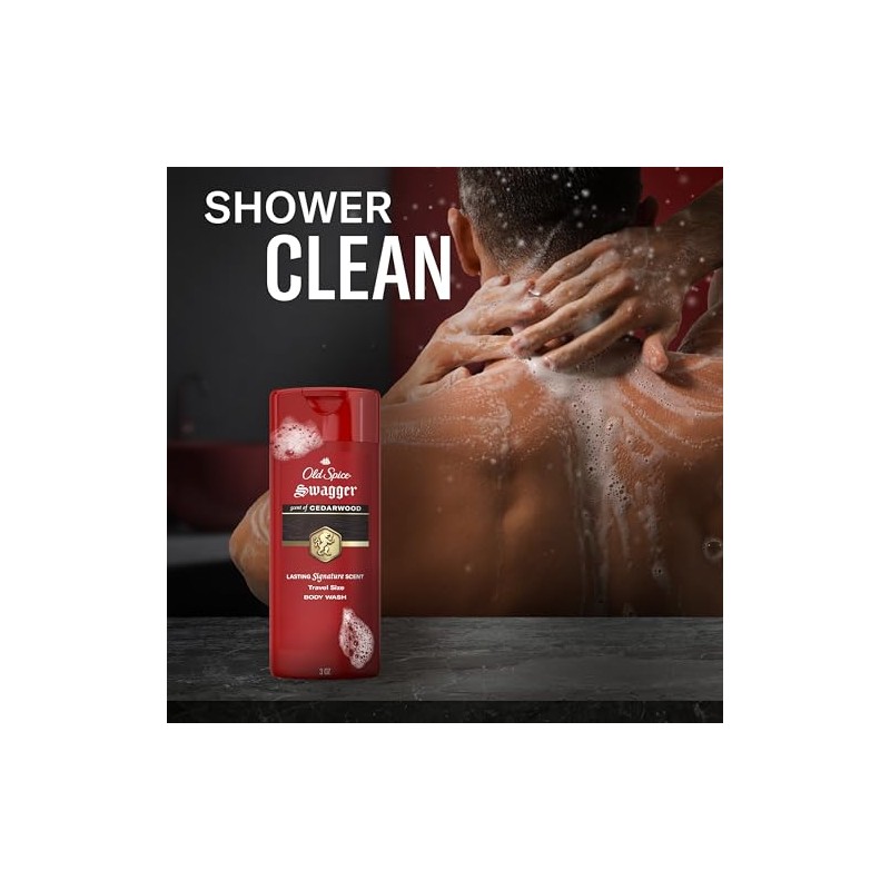 Old Spice Red Zone Swagger Scent Gel de baño para