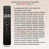 NPTWARCOT RMF-TX520U Replacement Remote Compatible with Sony XBR/KD/XR Series X80J