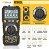 PCWork Professional Digital Multimeter PCW02A, Multimeter 1000V, True RMS, Large