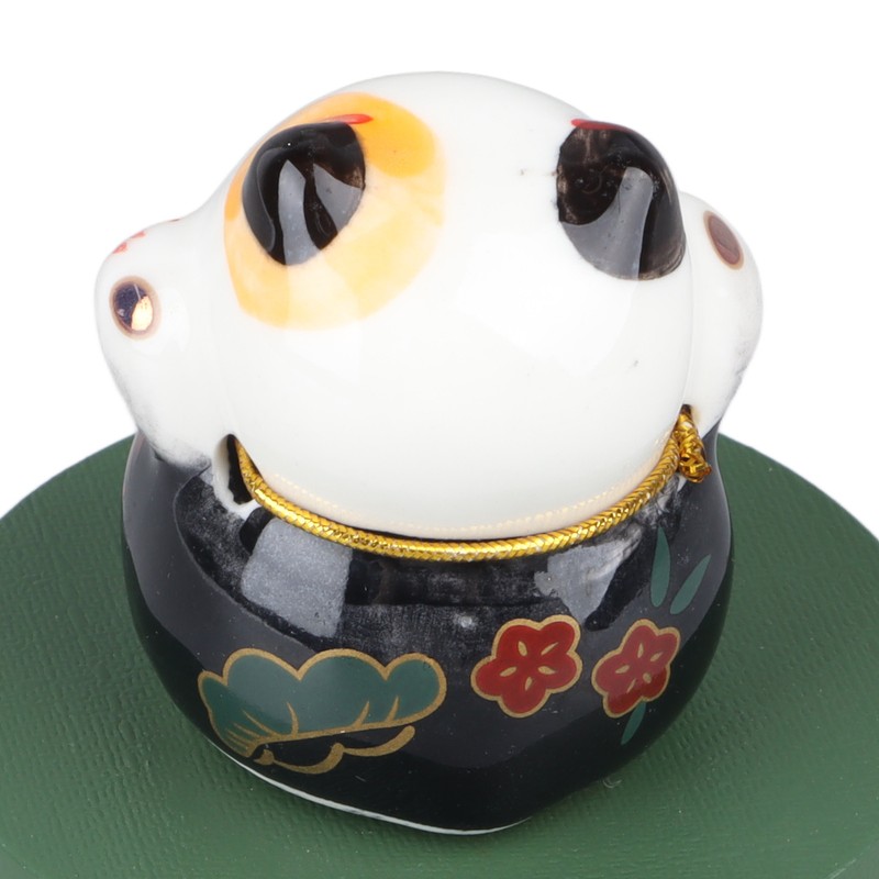 Music Box Round Shape Fortune Cat Style Pleasing Melody Exquisite