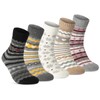Women's Thermal Socks (5 Pairs) Warm Winter Socks Soft Wool