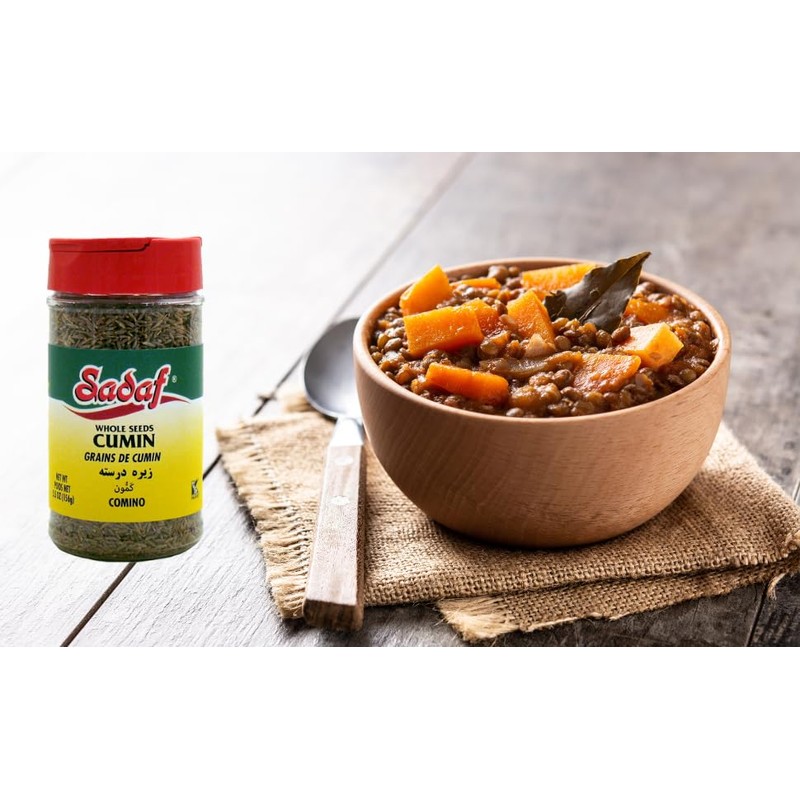 Sadaf Cumin Seeds - Whole Cumin Seeds for Cooking &