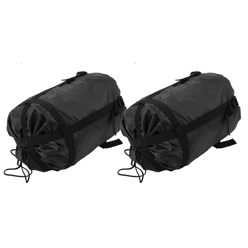 Compression Stuff Sack,2Pcs Compression Sack for Sleeping Bag,Nylon Sleeping Bag