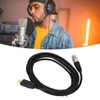 USB Microphone Cable USB to XLR Female Mic Link Converter