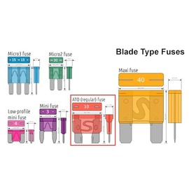 Jex Electronics ATC/ATO Blade Style Fuse (7.5 Amp, 10)