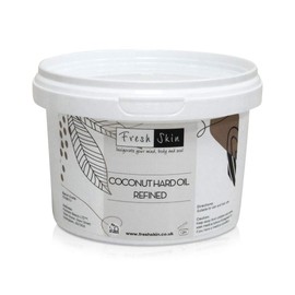 500g Refined Coconut Oil Hard (Solid) Odourless - 100% Pure, Natural, Cruelty Free, Vegan - Moisturising & Hydrating - Ideal for Aromatherapy, Skincare, Haircare and DIY Beauty Recipes