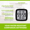 BALDR Digital Bathroom Clock With Timer - Waterproof Shower Clock