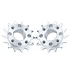 2Pcs Sprocket Gear Aluminum Anodic Oxidation Gears for Robots Machinery