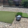 Golf Ball Basket Container Case Bucket with Handle,Holds 50 Balls,Black