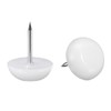 sourcing map Furniture Feet Nail Plastic Glide Nails Chair Table