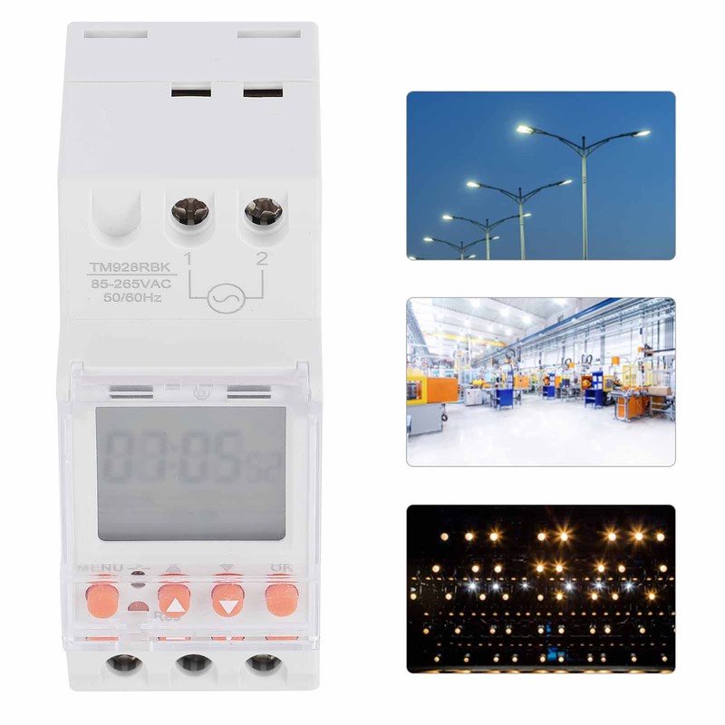 Timer Switch LCD Backlight Analog Programmable Smart Home Control Device