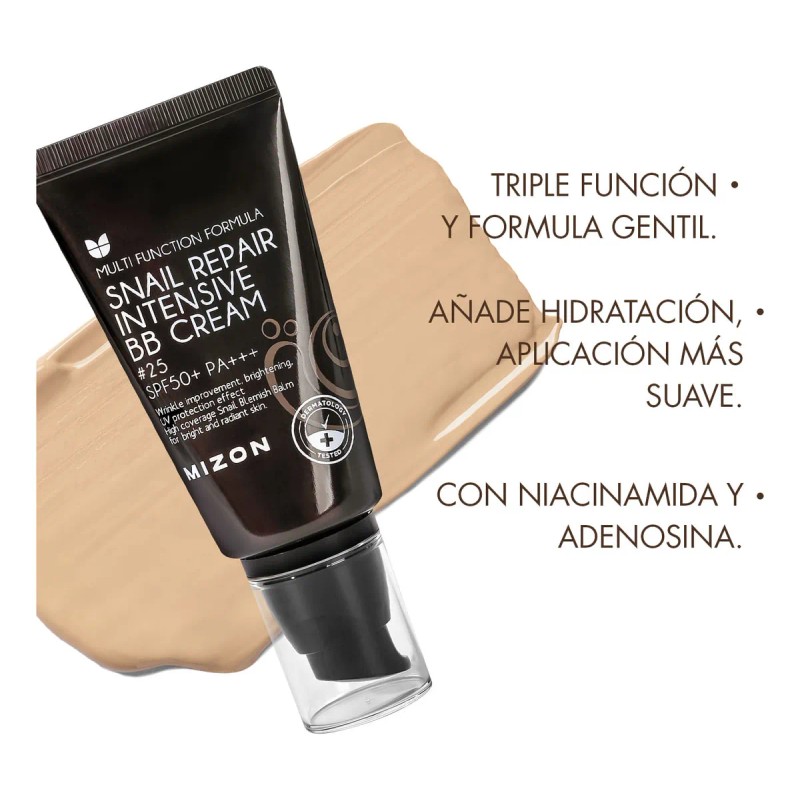 Crema Bb Reparadora Intensiva De Caracol Spf50+pa+++#25 50g